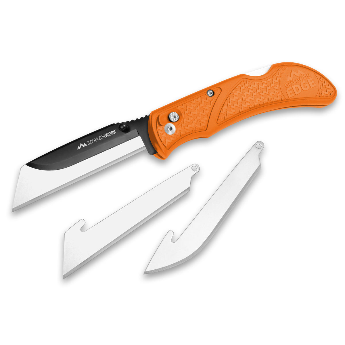 OD EDGE RAZOR-WORK 3" ORG 3 BLDS - American Ordnance
