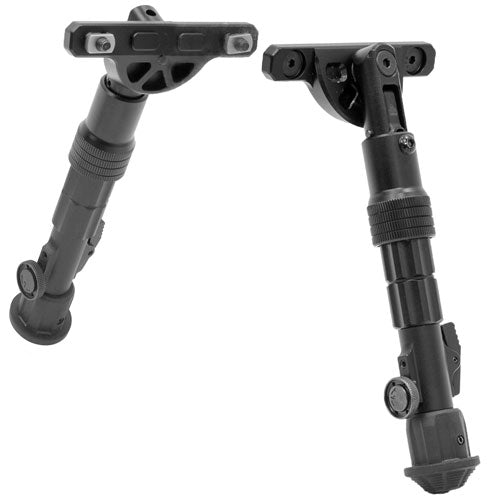 MATTE BLK CENTER H 5.7"-8"UTG BIPOD RECON FLEX M-LOK - American Ordnance