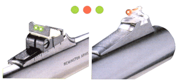 SLUG BARRELS RED/GREENTRUGLO SIGHT SET REMINGTON - American Ordnance