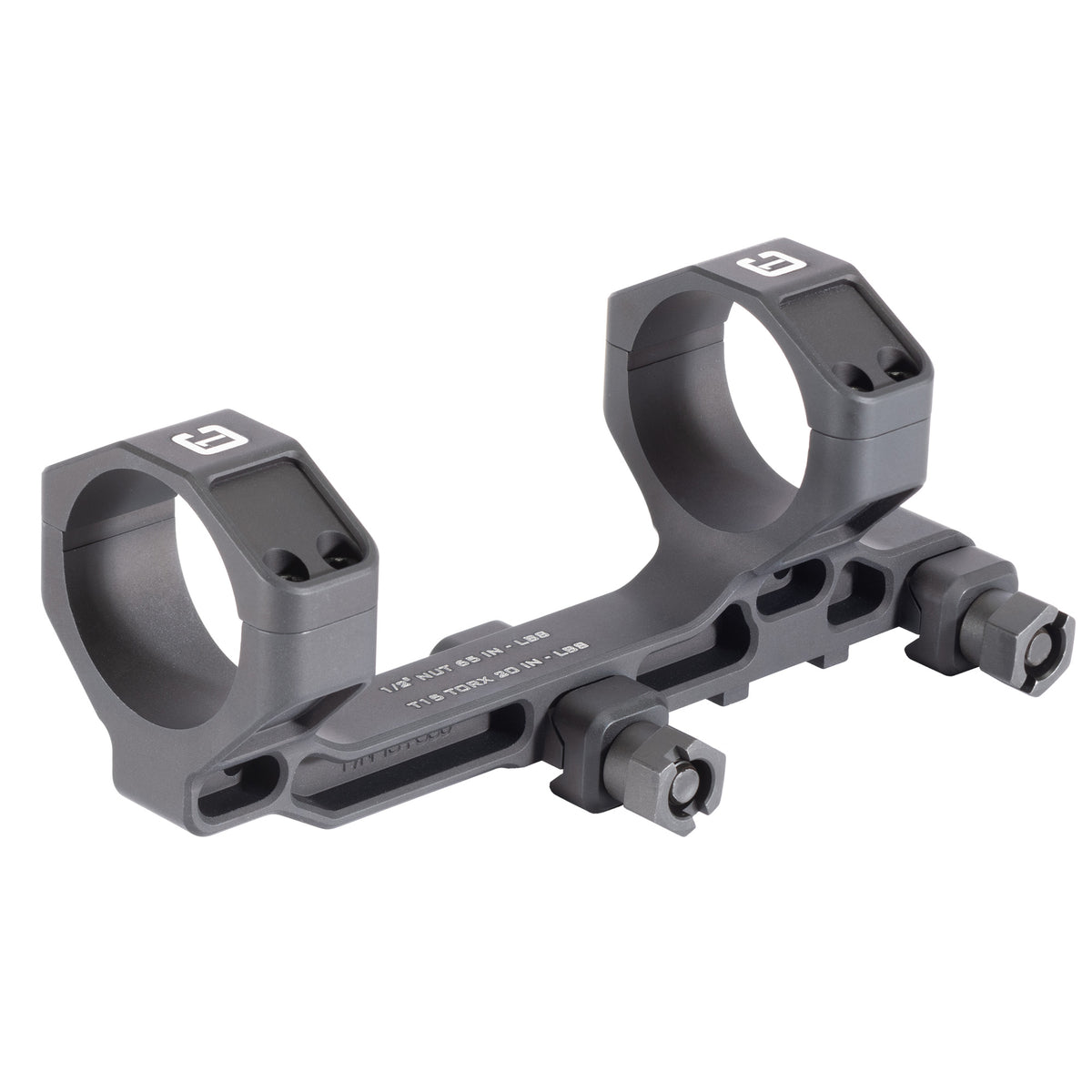 BADGER COM MOUNT 30MM 1.54&quot; BLK