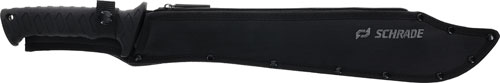 MACHETE 14.5" SS/BLACKSCHRADE KNIFE DECIMATE SAWBACK - American Ordnance