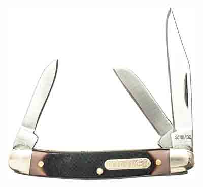 2" STAINLESS DELRINOLD TIMER KNIFE JUNIOR 3-BLADE - American Ordnance