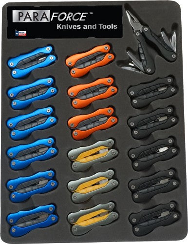 COUNTER DISPLAY 18 PER DISPLYACCUSHARP PARAFORCE MULTI TOOL - American Ordnance
