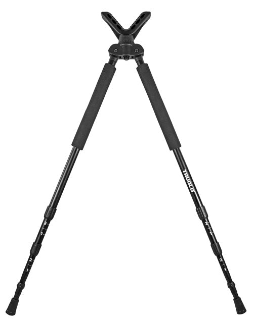 21"-40" BLACK W/NEOPRENE HNDLETRUGLO SOLID SHOT BI-POD - American Ordnance