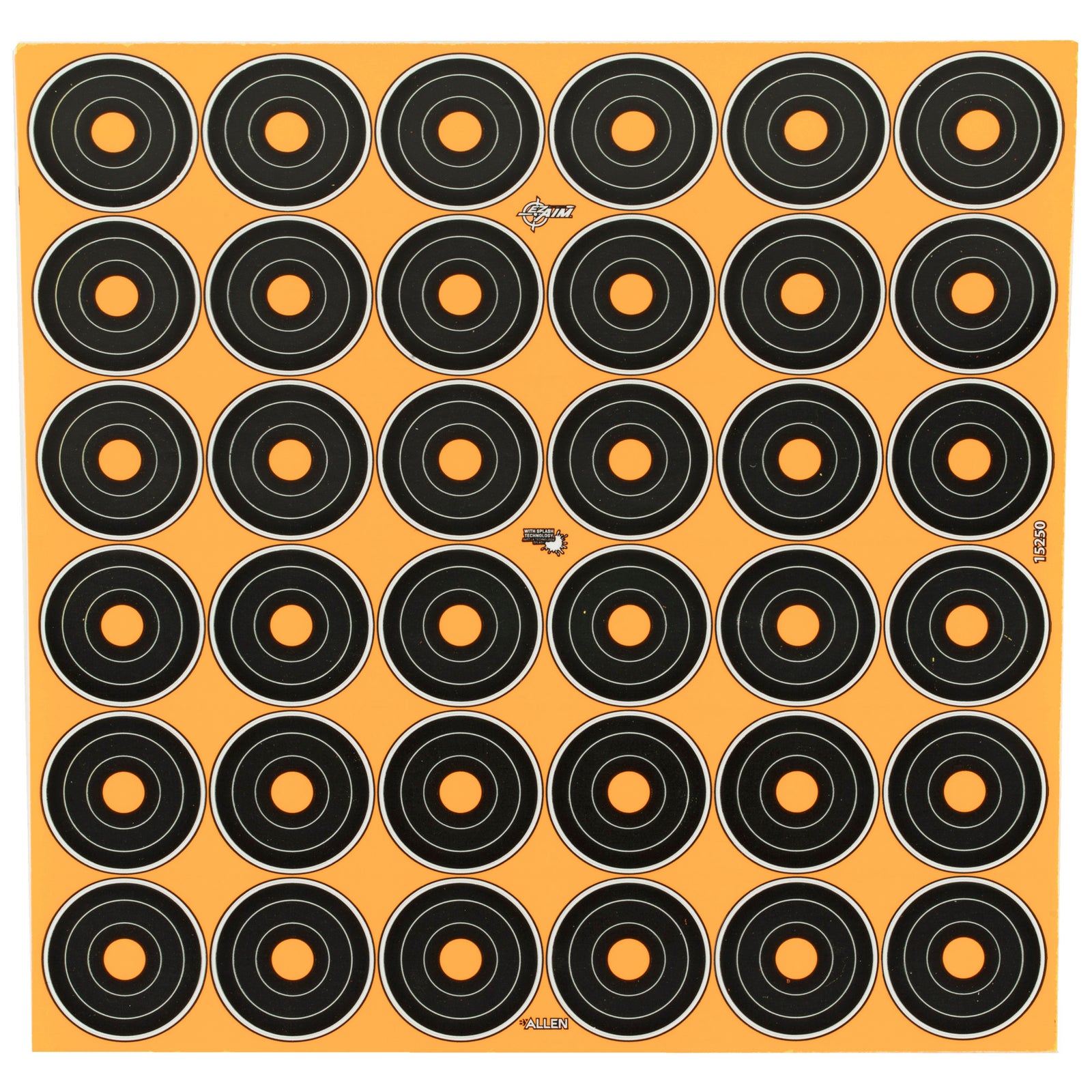 ALLEN EZ AIM 1" BULLSEYE 12 SHEETS - American Ordnance