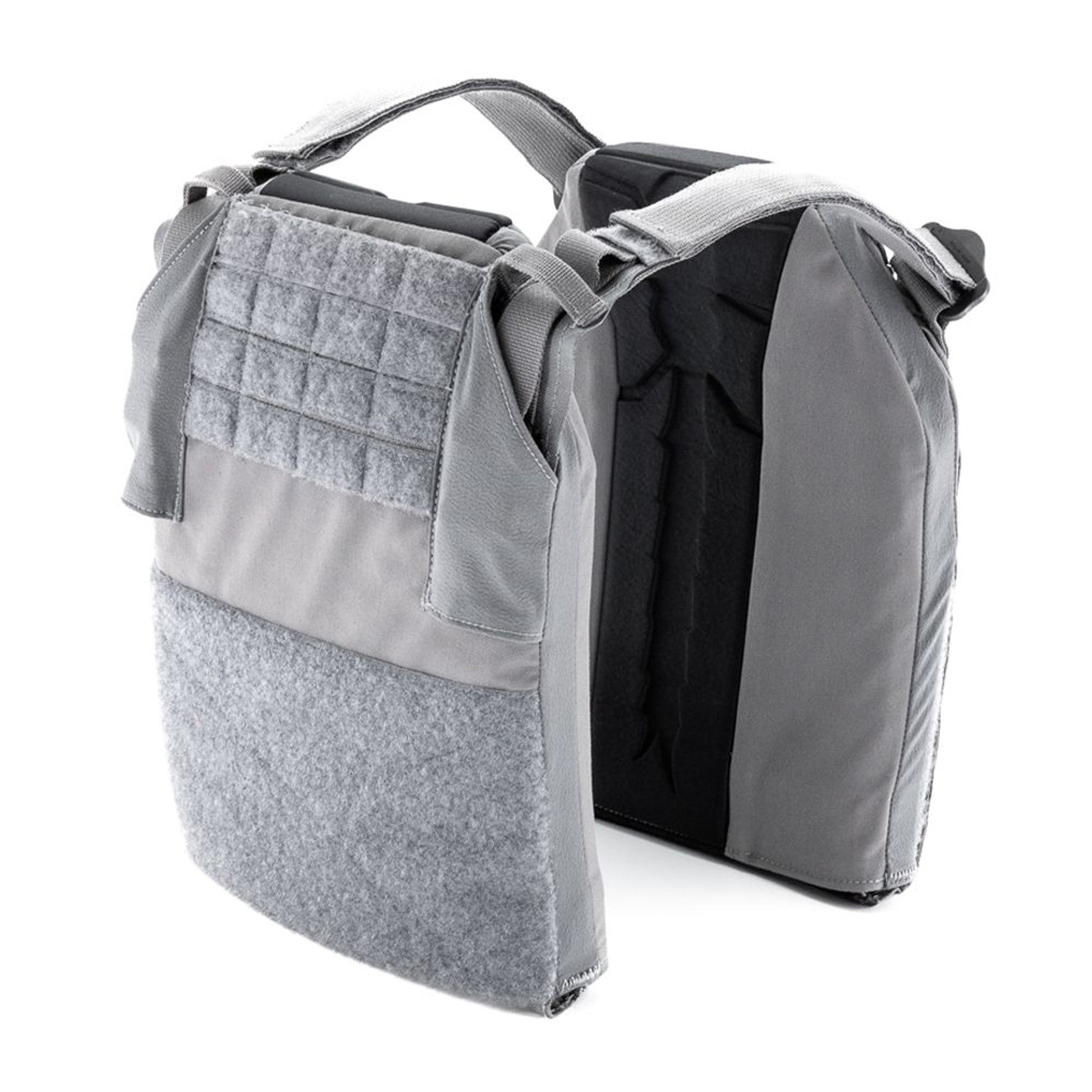 HSP THORAX PC PLATE BAGS LRG GREY - American Ordnance