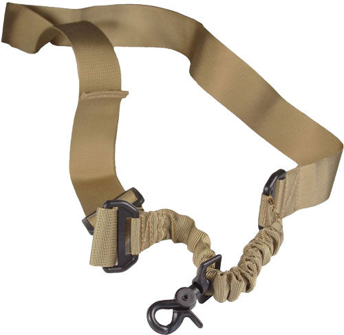 JE SLING 1 POINT BUNGEE TAN - American Ordnance
