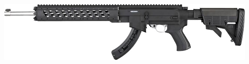 ADV TECH RUGER AR22 STOCK SYSTEM W/ 6 SIDED FOREND
