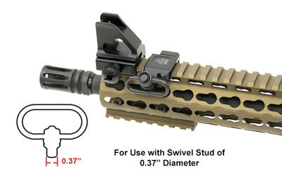PICATINNY ACCEPTS QD SWIVELSUTG SWIVEL ADAPTOR OFFSET - American Ordnance