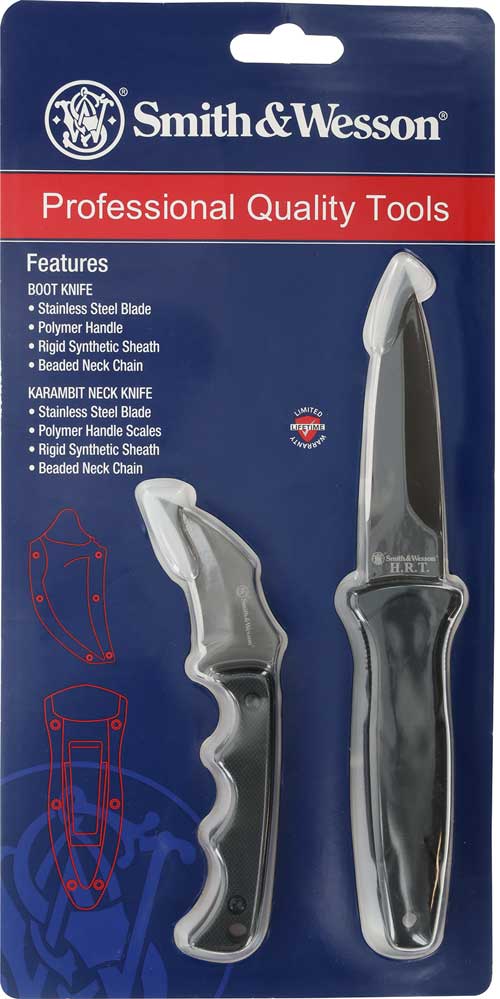 KNIFE W/SHEATH PROMO Q3 25'<S&W KNIFE BOOT/KARAMBIT NECK - American Ordnance