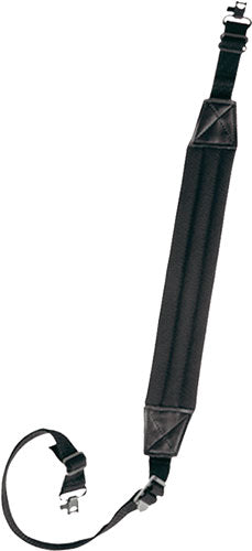 RIFLE SLING W/ SWIVELSBULLDOG BLACK DELUXE PADDED 1" - American Ordnance