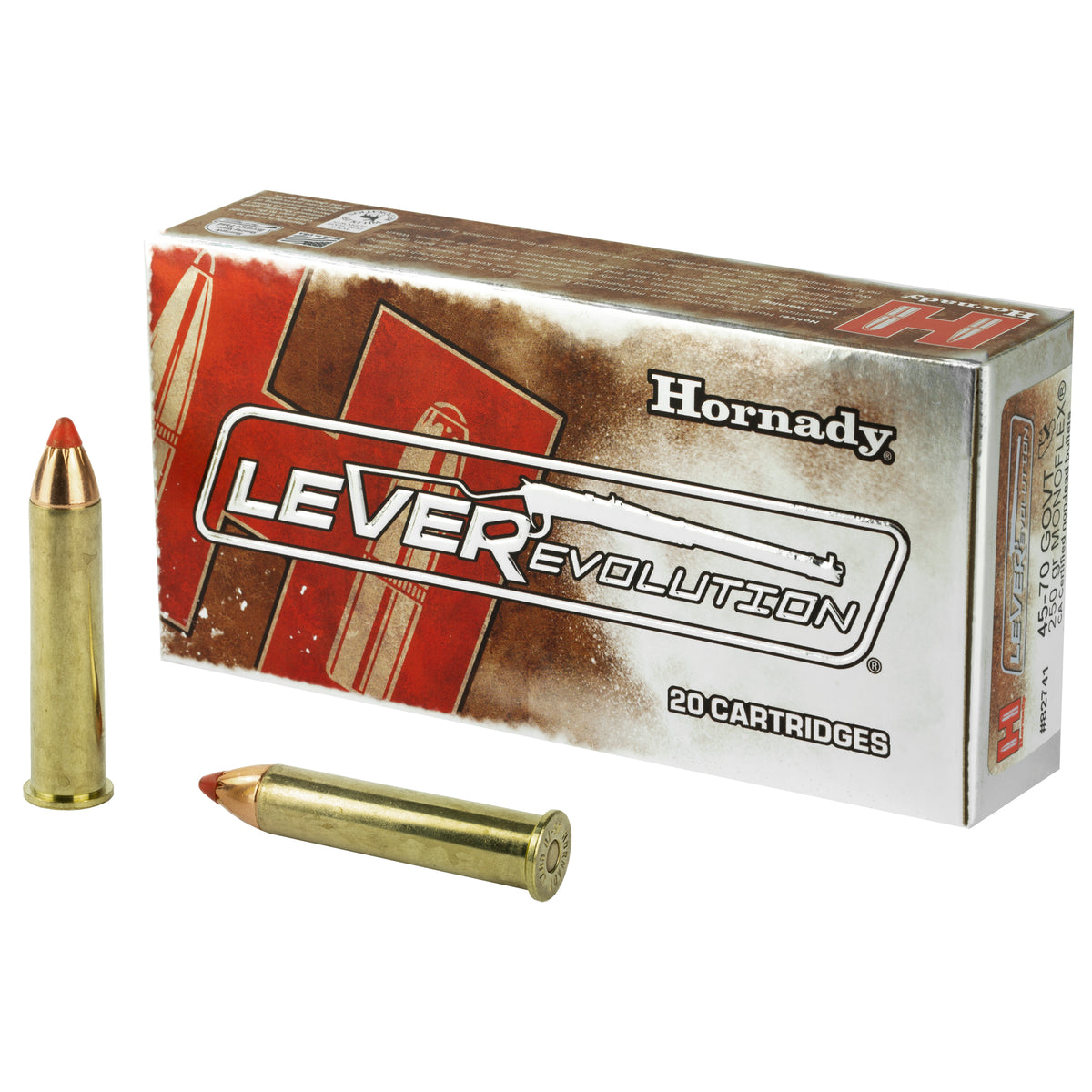 HORNADY LEVEREVOLUTION 45-70 250GR MFX 20RD