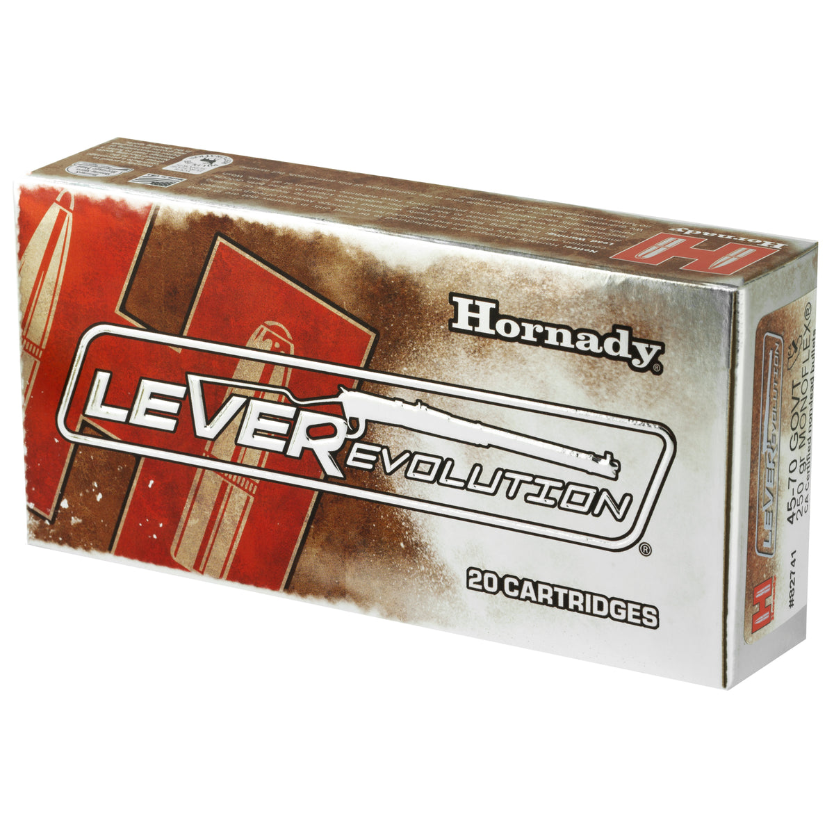 HORNADY LEVEREVOLUTION 45-70 250GR MFX 20RD