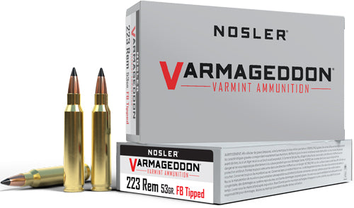 NOSLER VARMAGEDDON 223 REM 53GR FBT 20RD