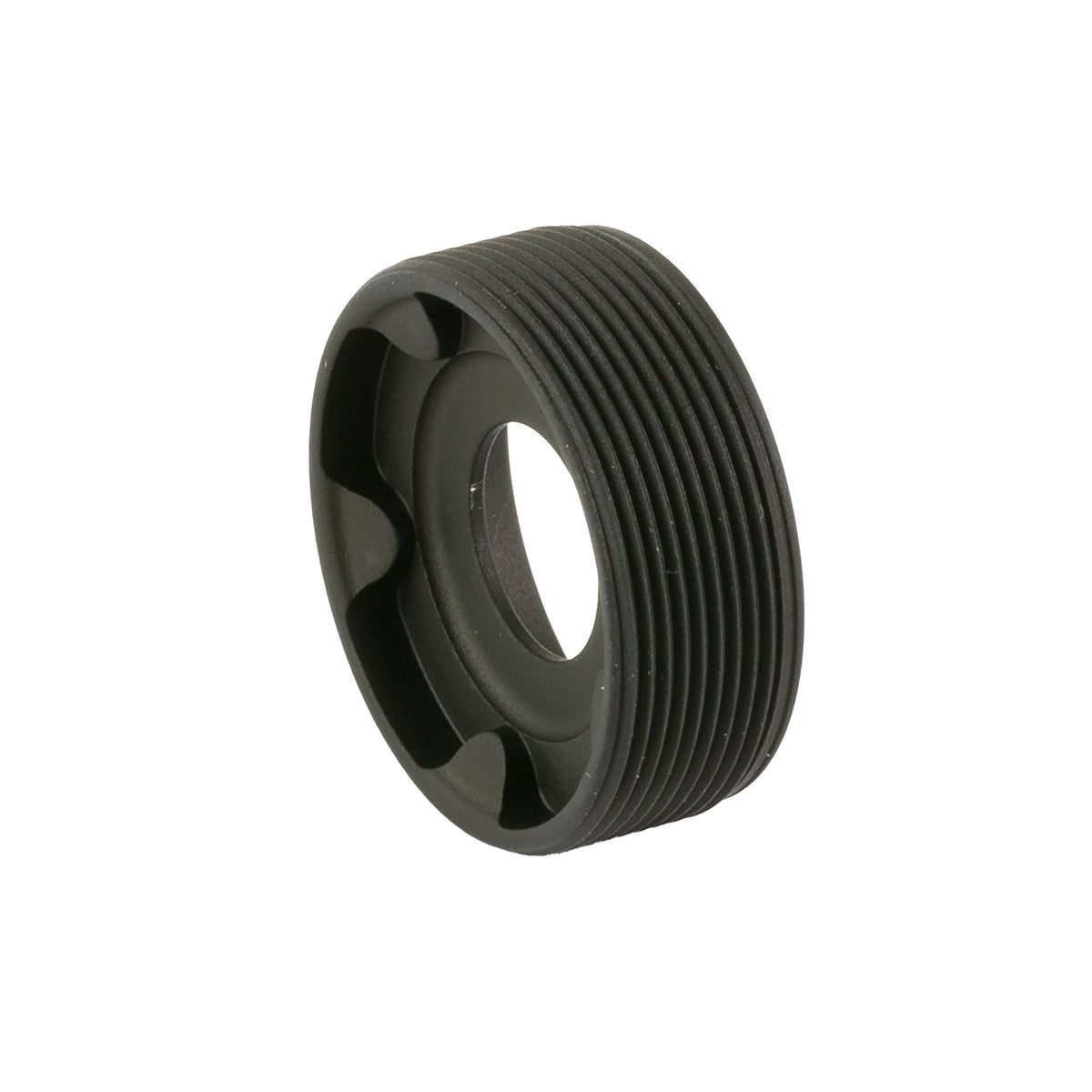 RUGGED SUPPRESSORS FRONT CAP 45ACP OBSIDIAN 45