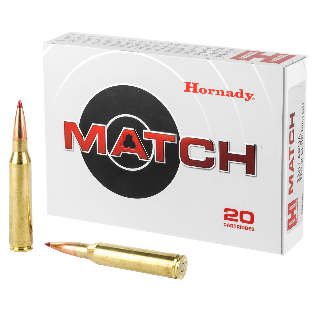 HORNADY 338 LAPUA MAG 285GR ELD MATCH 20RD