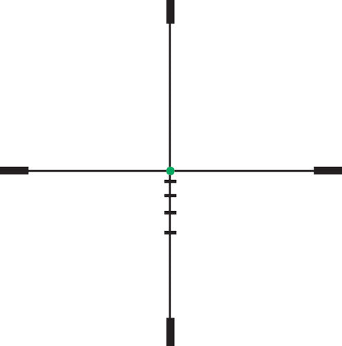 EOTECH VUDU 1-8X24MM 30MM SFP HC3 GREEN (MOA)