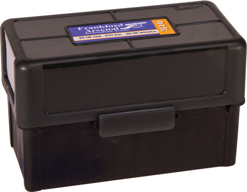 FRANKFORD ARSENAL AMMO BX 270/25-06/30-06 50RD BLK/SMK