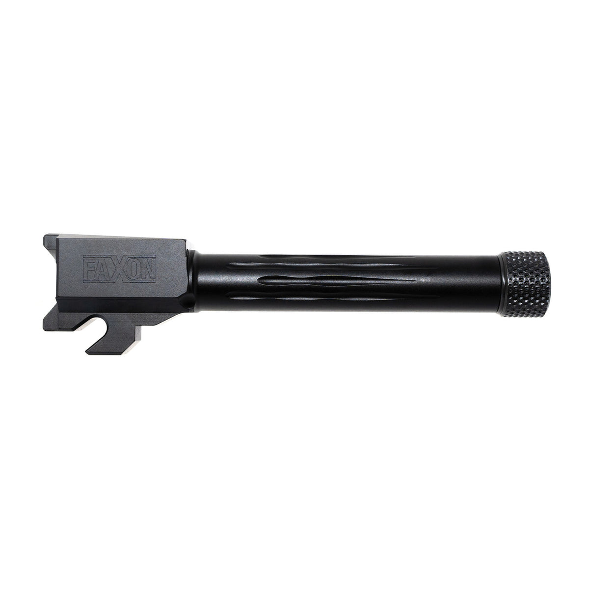 FAXON SIG P320 COMPACT FLAME FLUTE THREADED BLK