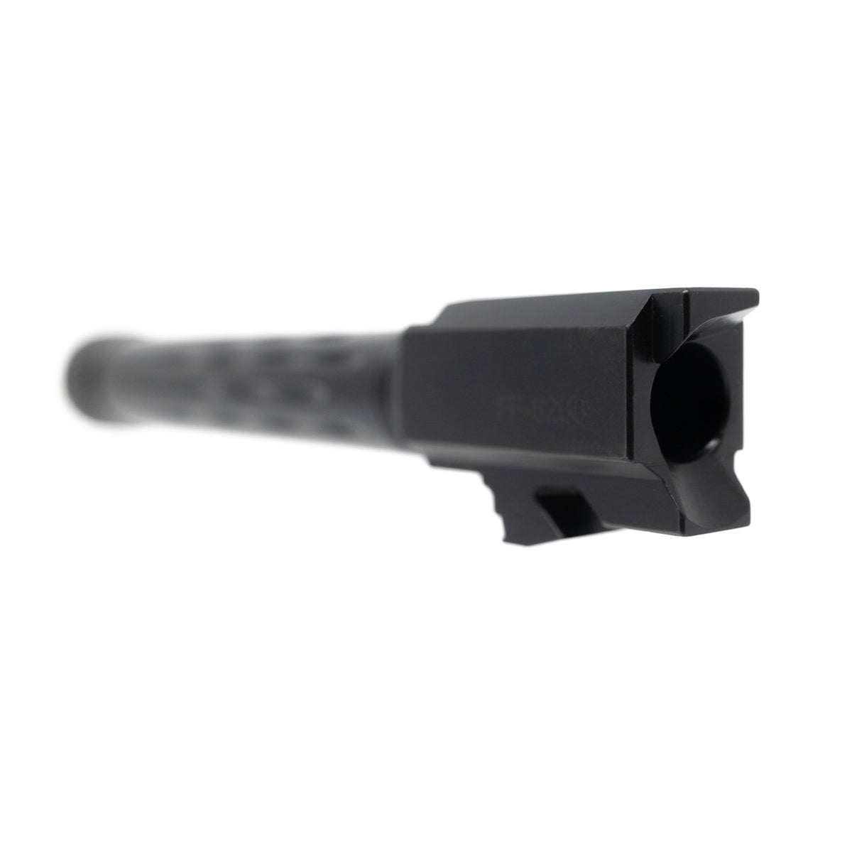FAXON G19 FLAME FLUTED THREADED BLK