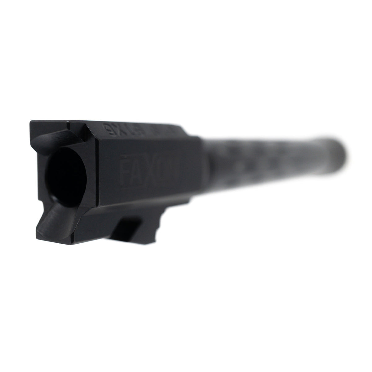 FAXON G19 FLAME FLUTED THREADED BLK