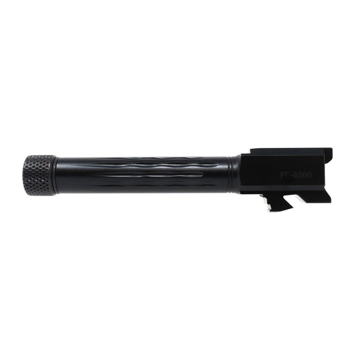 FAXON G19 FLAME FLUTED THREADED BLK