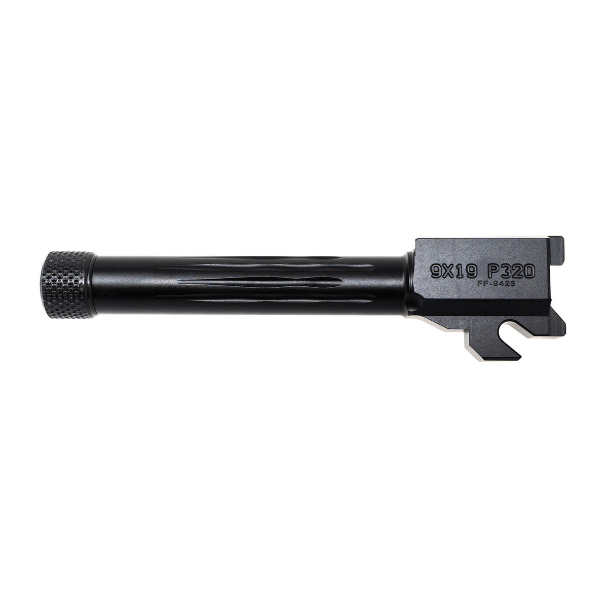 FAXON SIG P320 COMPACT FLAME FLUTE THREADED BLK