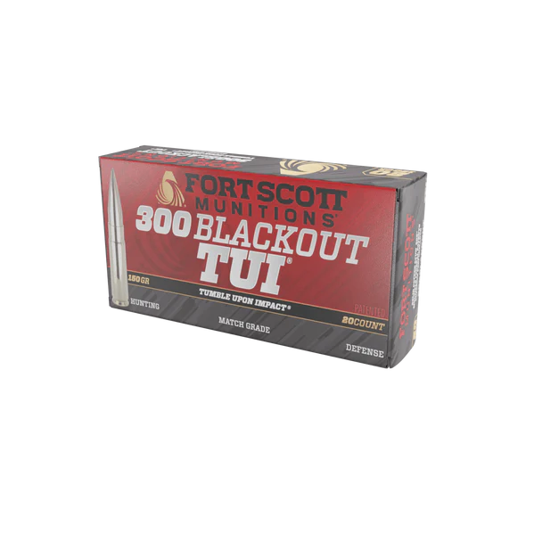 FORT SCOTT 300 AAC 150GR TUI SOLID COPPER 20RD