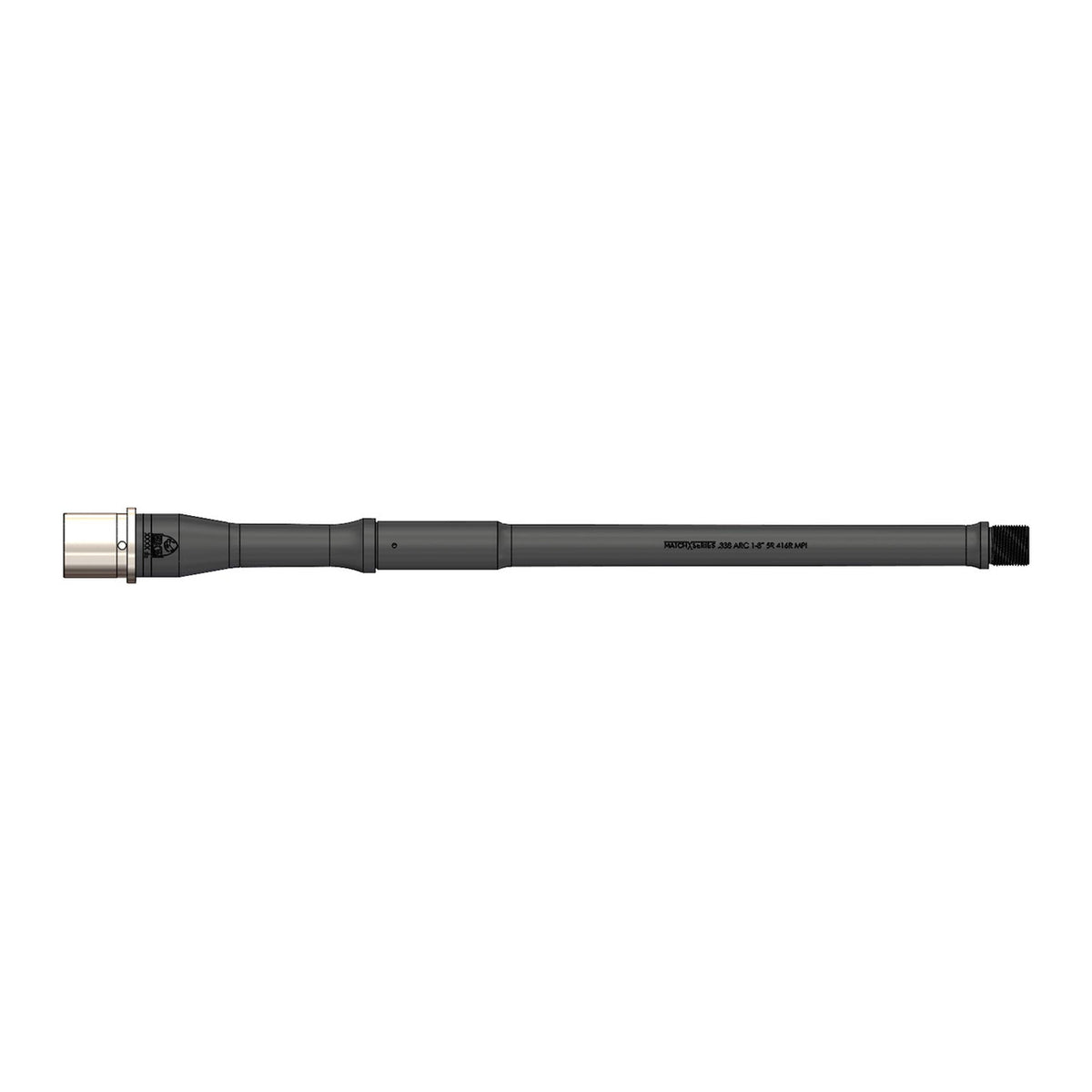 FAXON AR15 338 ARC 14.5&quot; 1:8 GUNNER PROFILE BLK