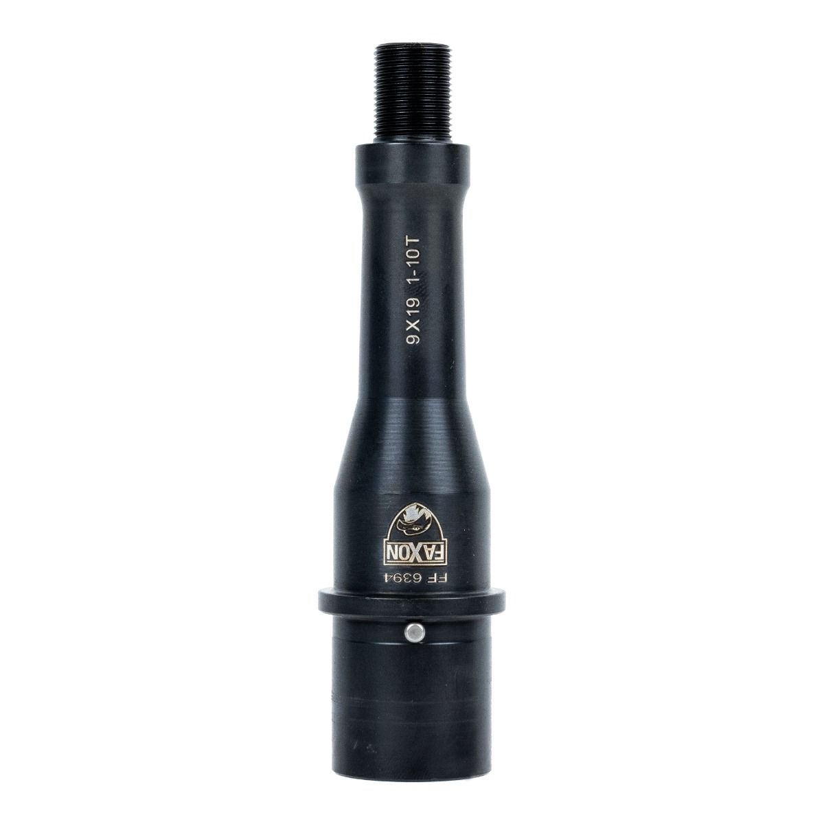 FAXON AR15 9MM PCC 4.5&quot; 1:10 LIGHT TAPER BLK