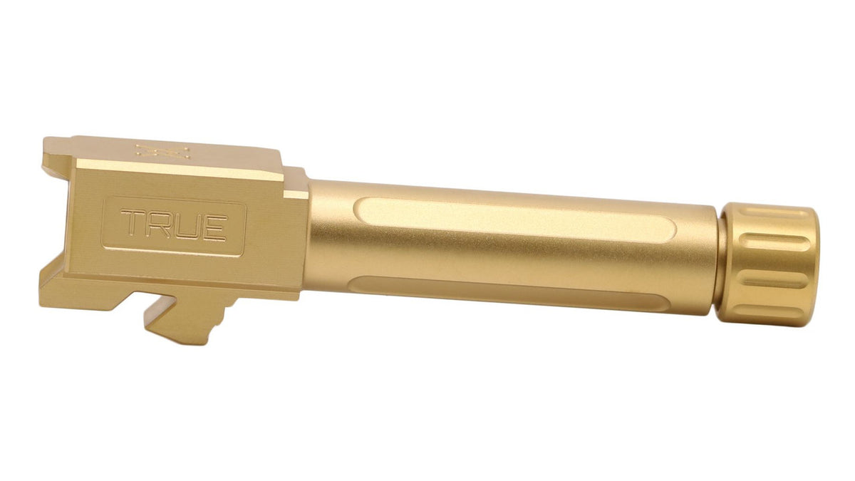 TRUE PRECISION G26 BARREL THREADED GOLD TIN