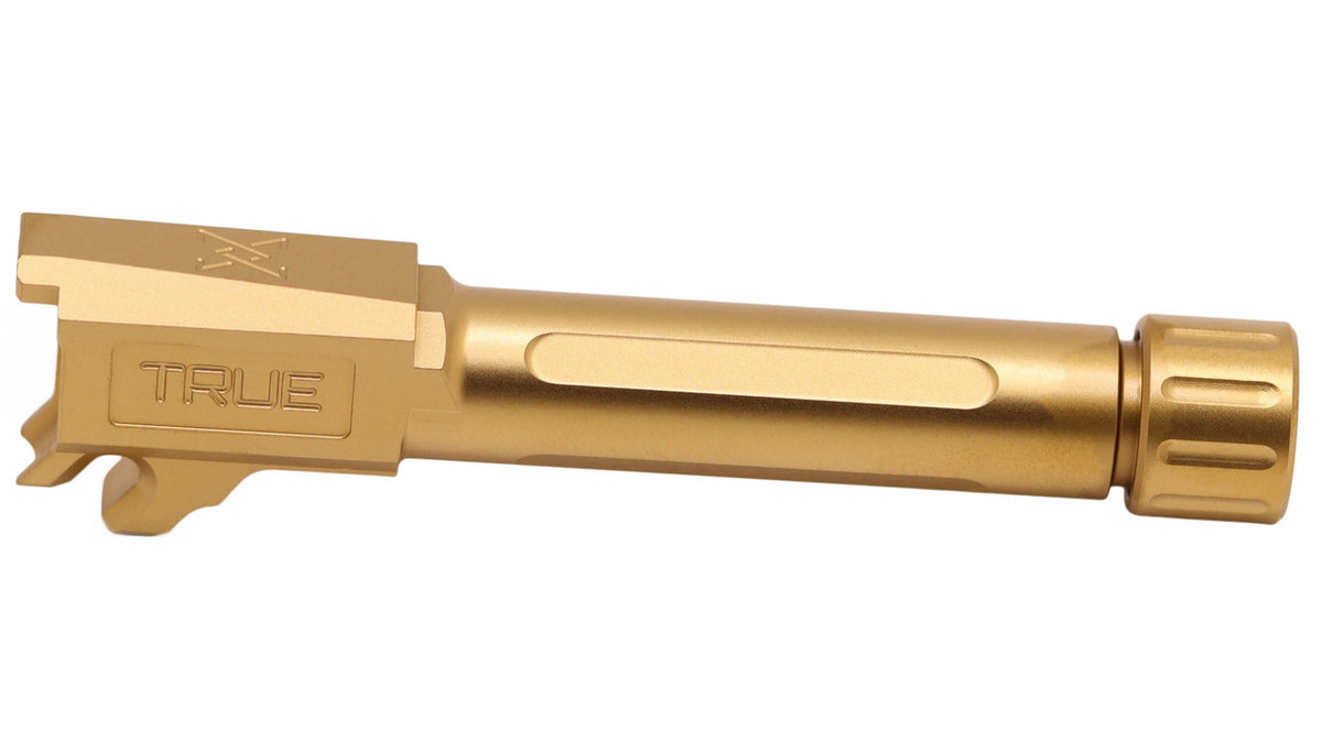 TRUE PRECISION SIG P365 BARREL THRD GOLD TIN