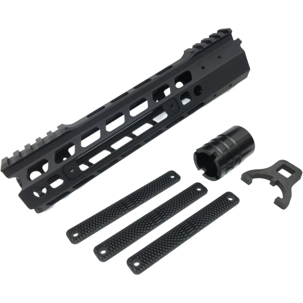 MANTICORE TRANSFORMER RAIL 9" GEN II BLACK FOR AR-15