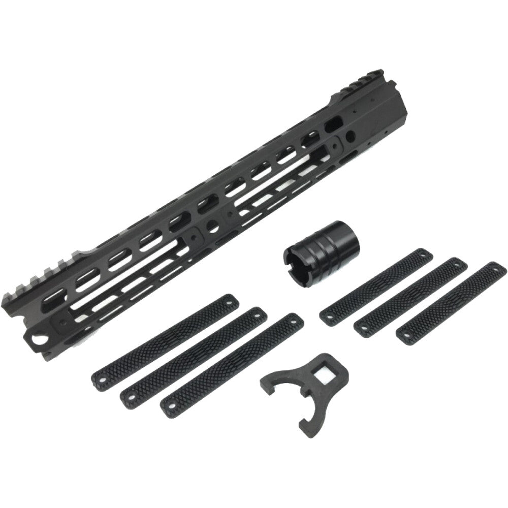 MANTICORE TRANSFORMER RAIL 13" GEN II BLACK FOR AR-15