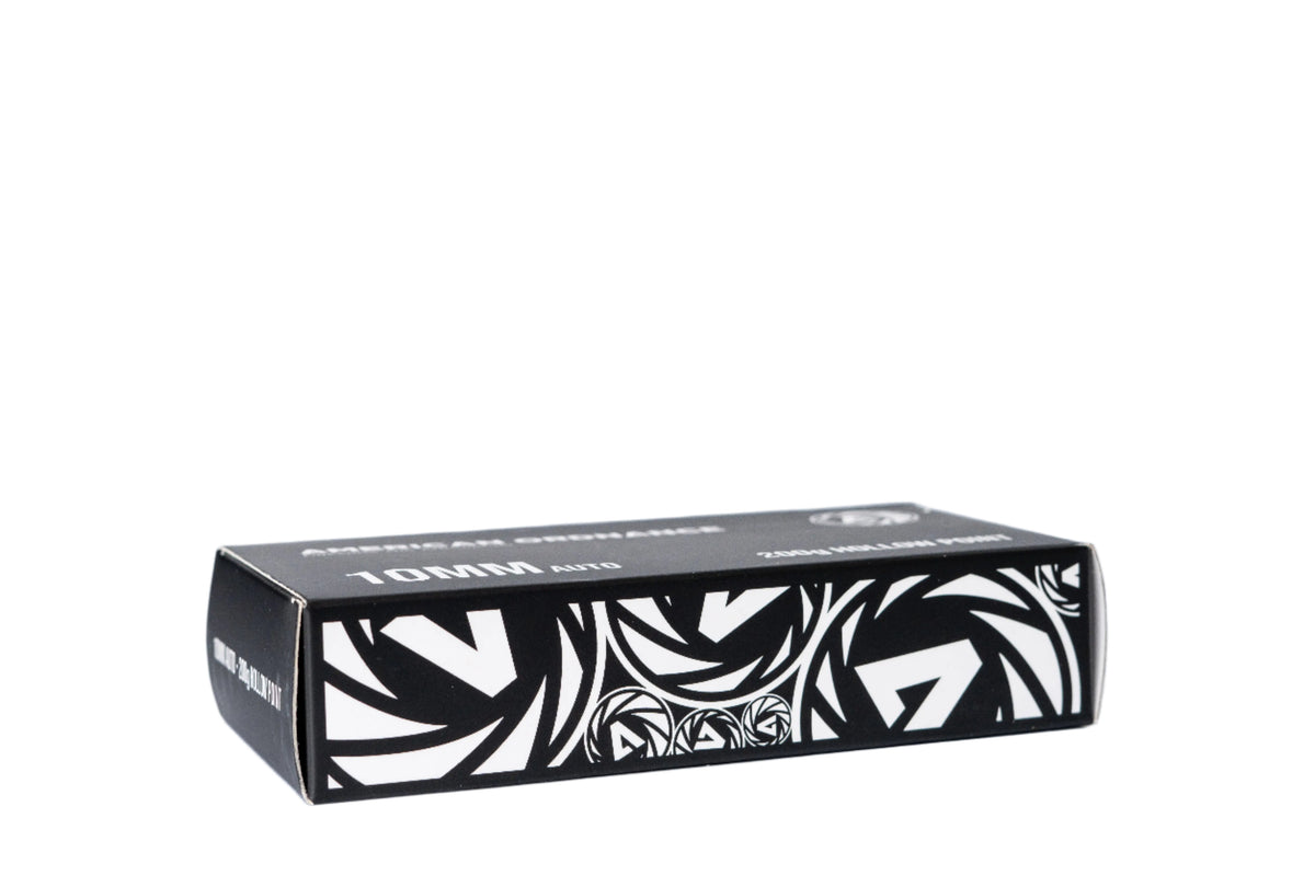 10MM Auto 200g Hollow Point 50 Round Box - American Ordnance