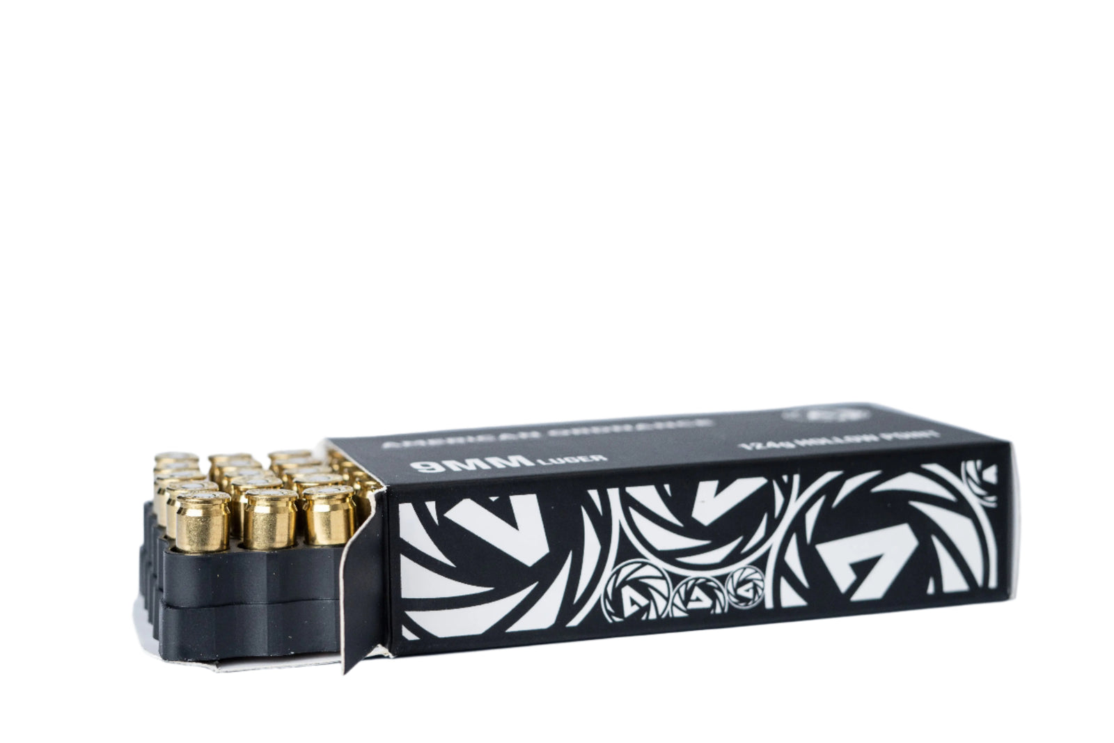 9MM Luger 124g Hollow Point 50 Round Box - American Ordnance