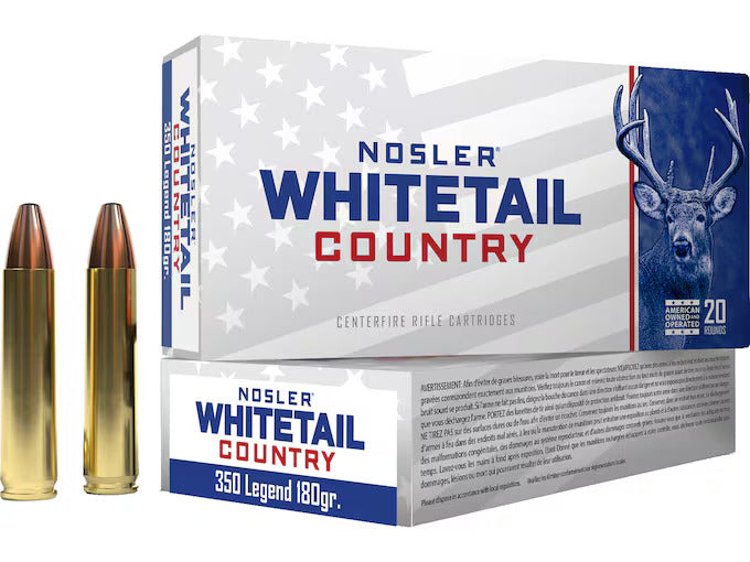 NOSLER 350 LEGEND 180GR SW 20RD