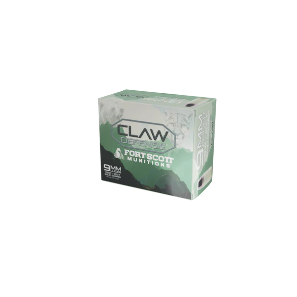 FORT SCOTT 9MM LUGER 115GR CLAW DEFENSE FN 20RD
