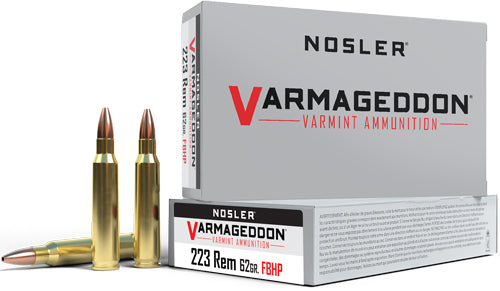 NOSLER VARMAGEDDON 223 REM 62GR HPFB 20RD
