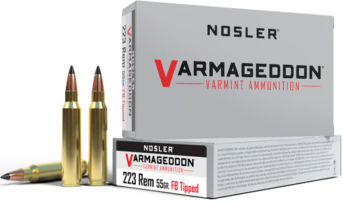 NOSLER VARMAGEDDON 223 REM 55GR FBT 20RD