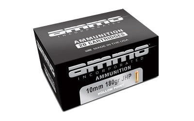 AMMO INC 10MM AUTO 180GR JHP 20RD