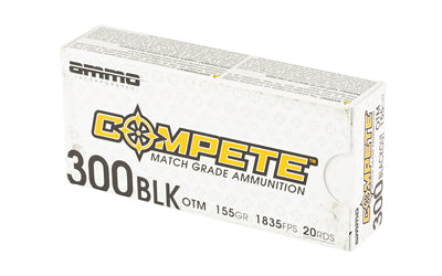 AMMO INC 300BLK 155GR OTM 20/200 Ammo Inc