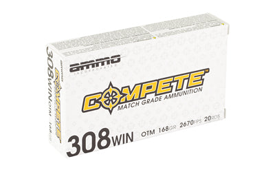 AMMO INC 308WIN 168GR OTM 20RD