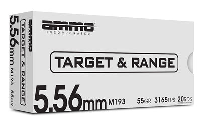 AMMO INC T&amp;R 5.56 55GR M193 20RD