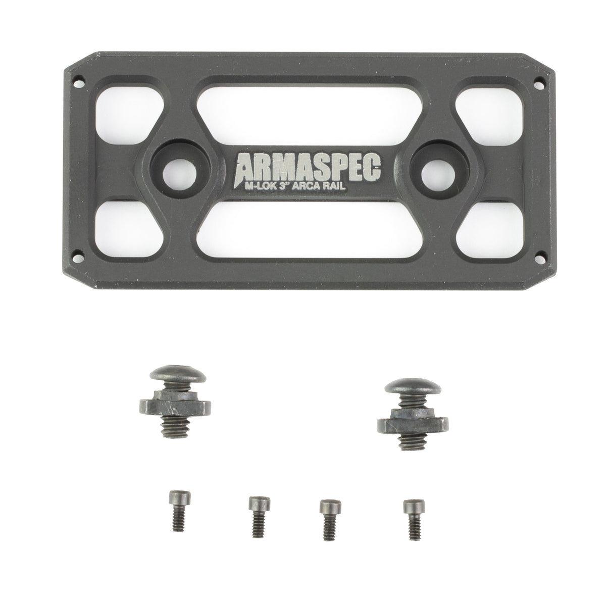 ARMASPEC M-LOK TO ARCA RAIL 3&quot; BLK