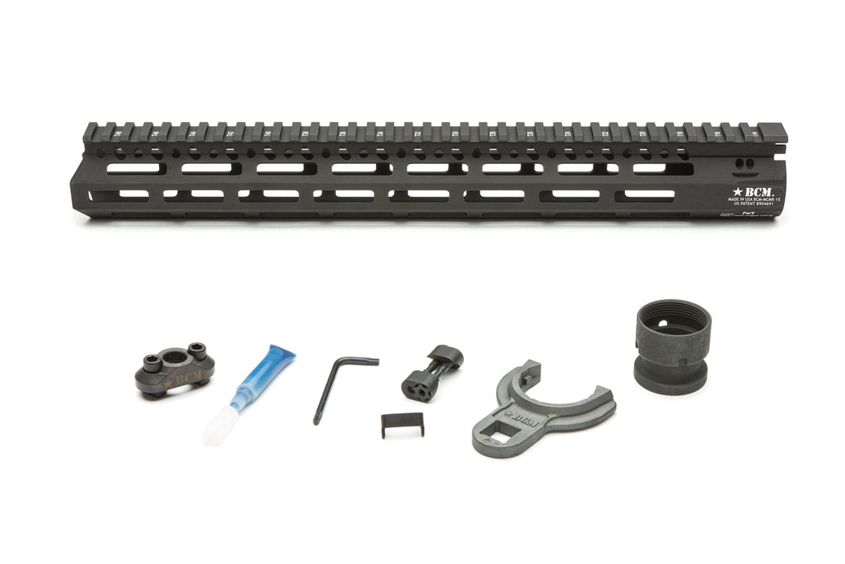 BCM RAIL MCMR 15&quot; M-LOK BLACK FITS AR-15
