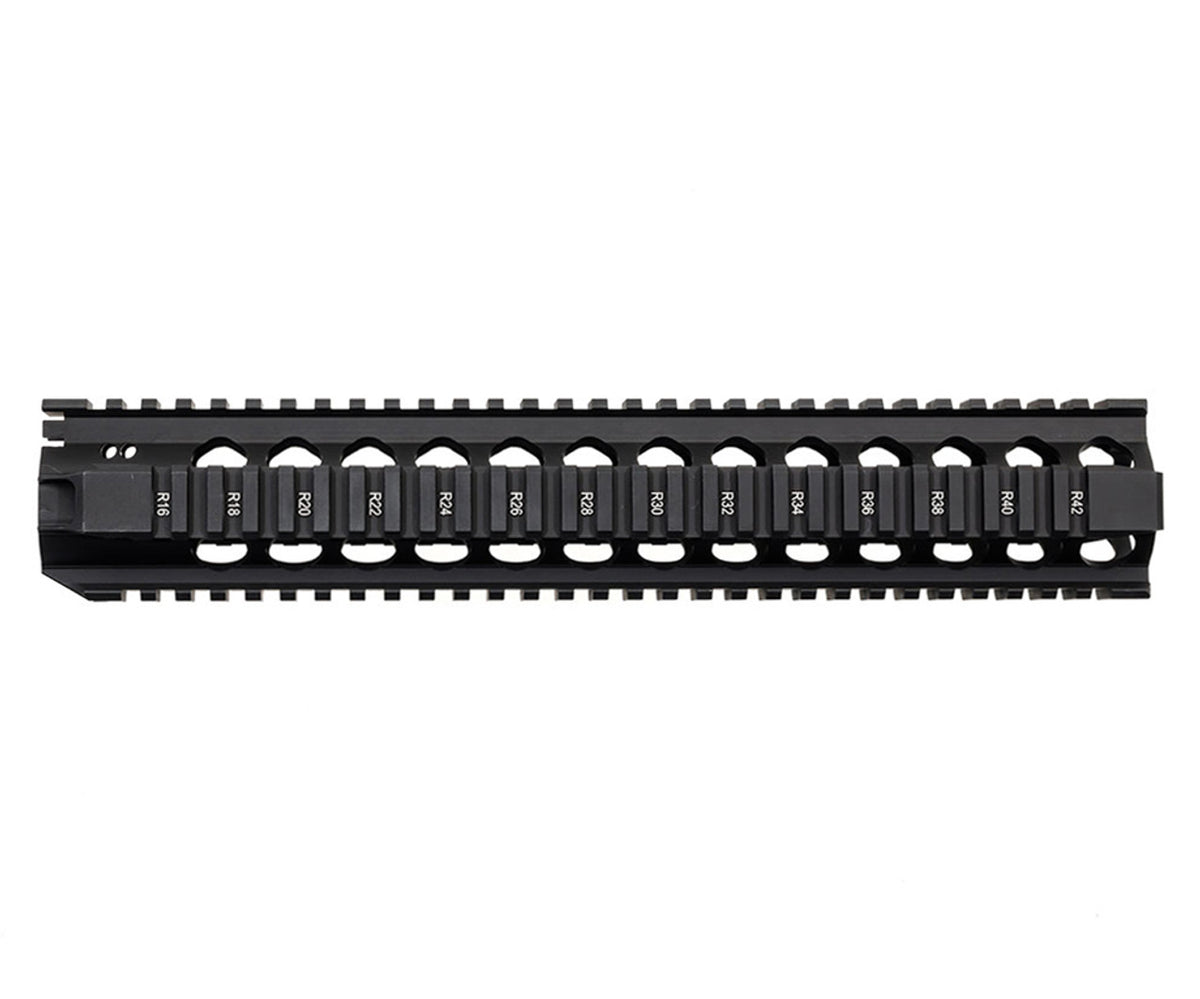 BCM QRF12 RAIL FREE FLOAT 12&quot; BLACK FITS AR-15