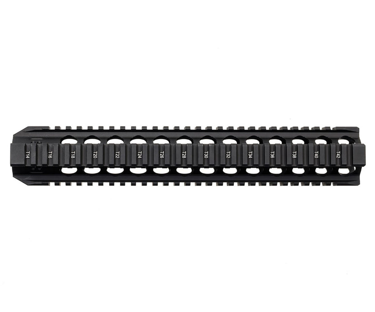 BCM QRF12 RAIL FREE FLOAT 12&quot; BLACK FITS AR-15