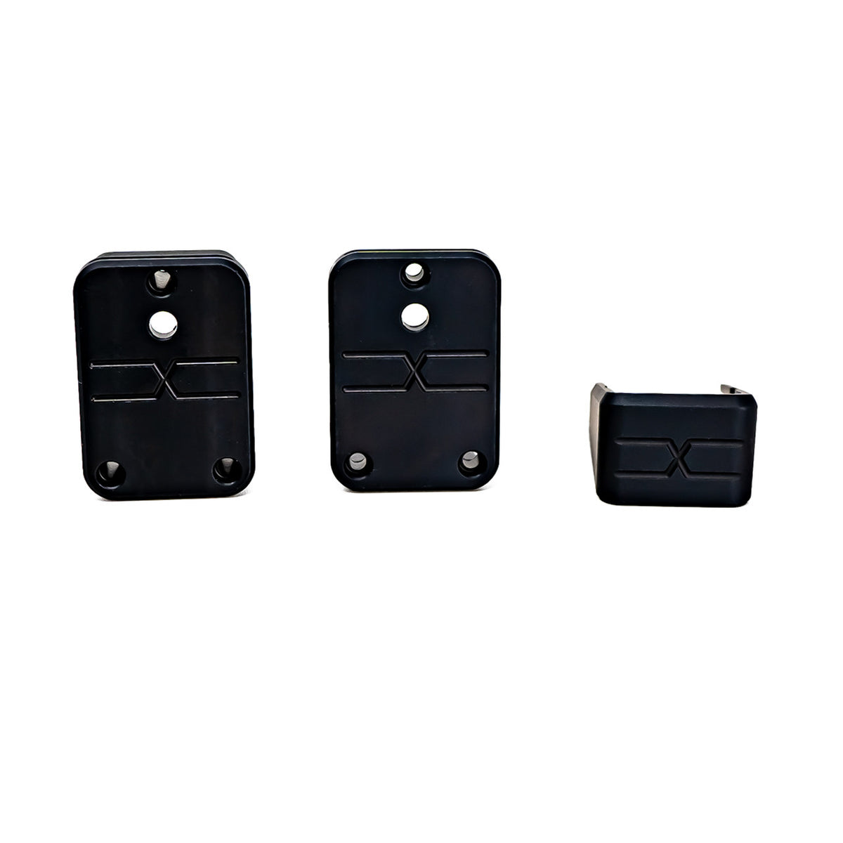 FAXON MAG EXT COMBO +3 &amp; +5 BLACK GLOCK 19