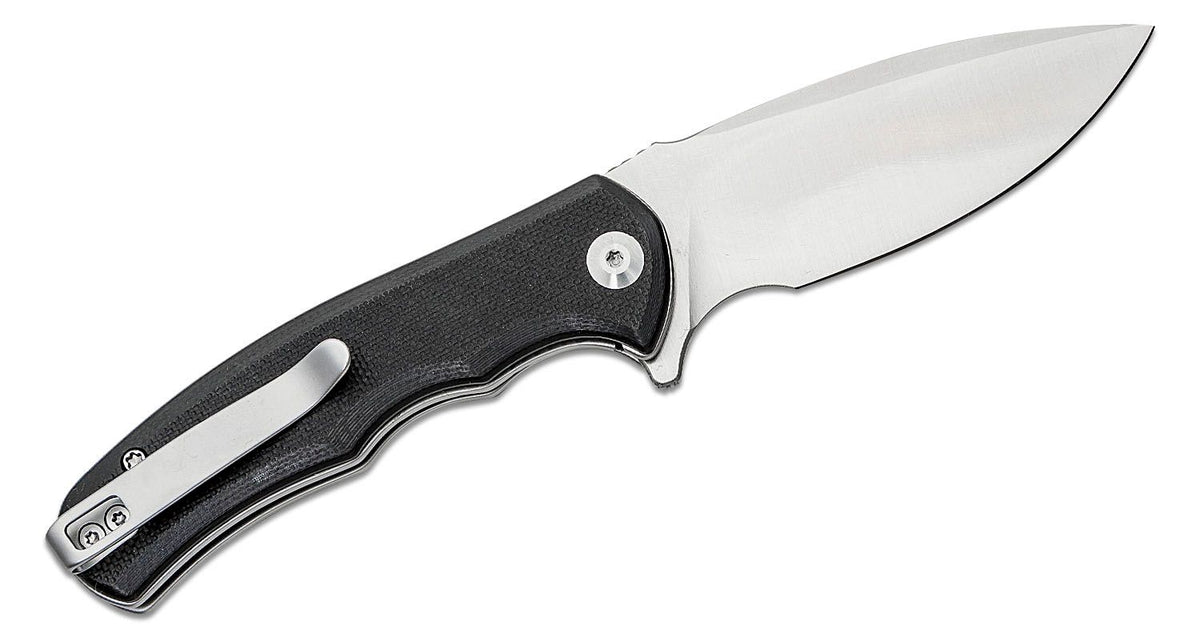 BLACK G10/SATIN FINISH D2CIVIVI KNIFE MINI PRAXIS 2.98"